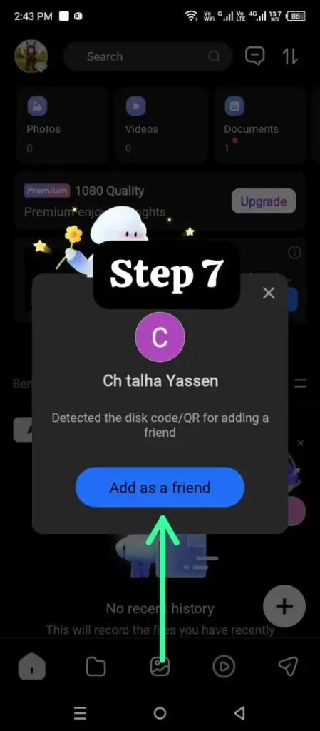 Easy Way: How to Add Friends in TeraBox in 2025 9 step 7