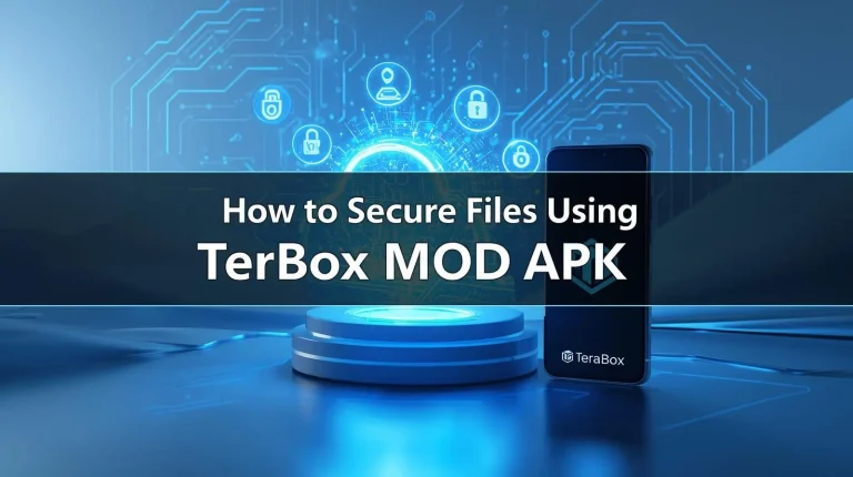 How to Secure Files Using TeraBox MOD APK in 2026