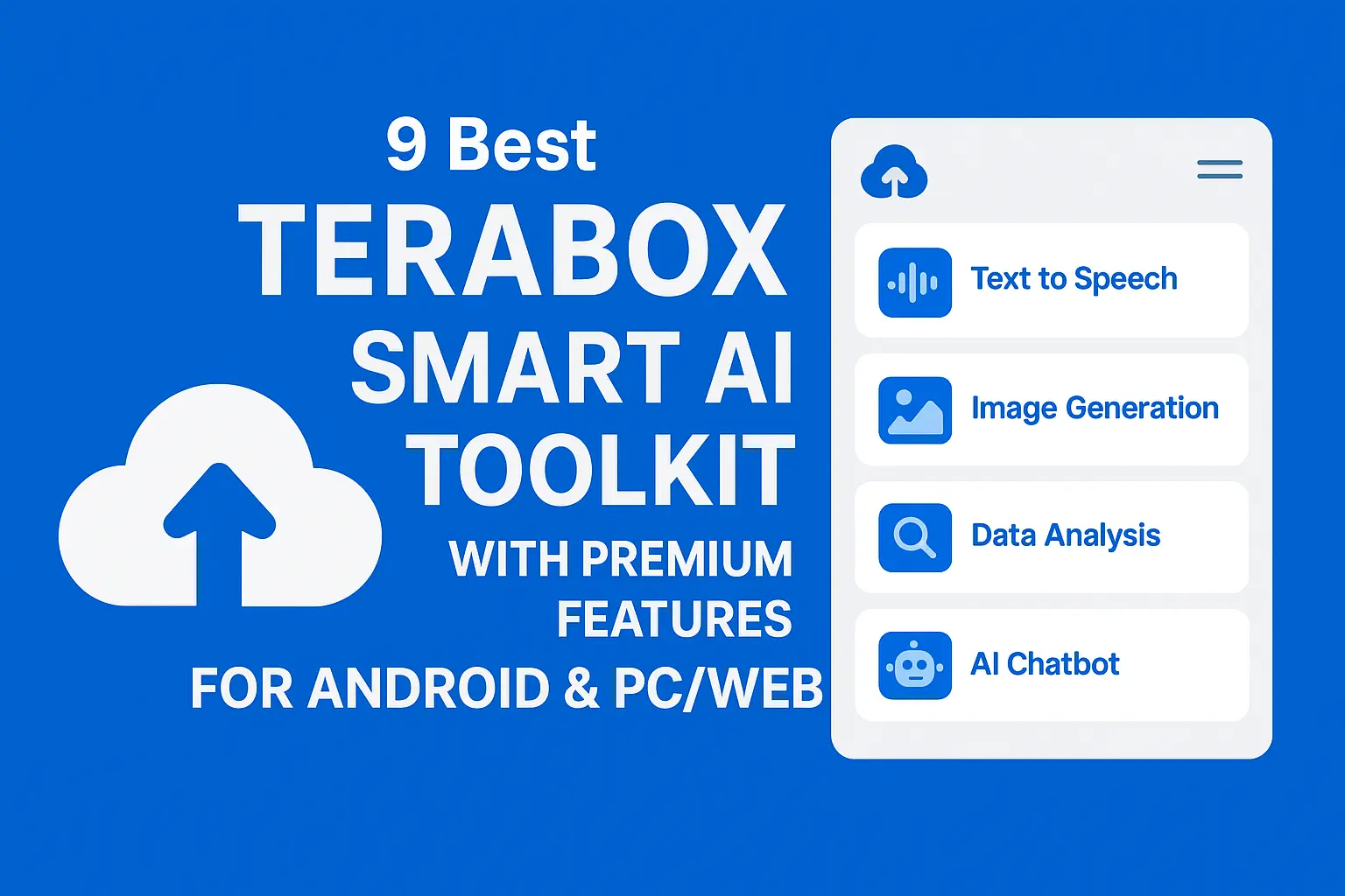 Terabox smart Ai toolkit