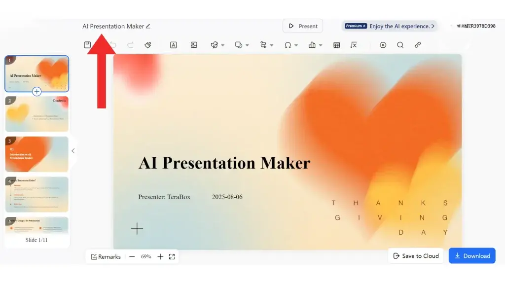 TeraBox Smart AI Toolkit