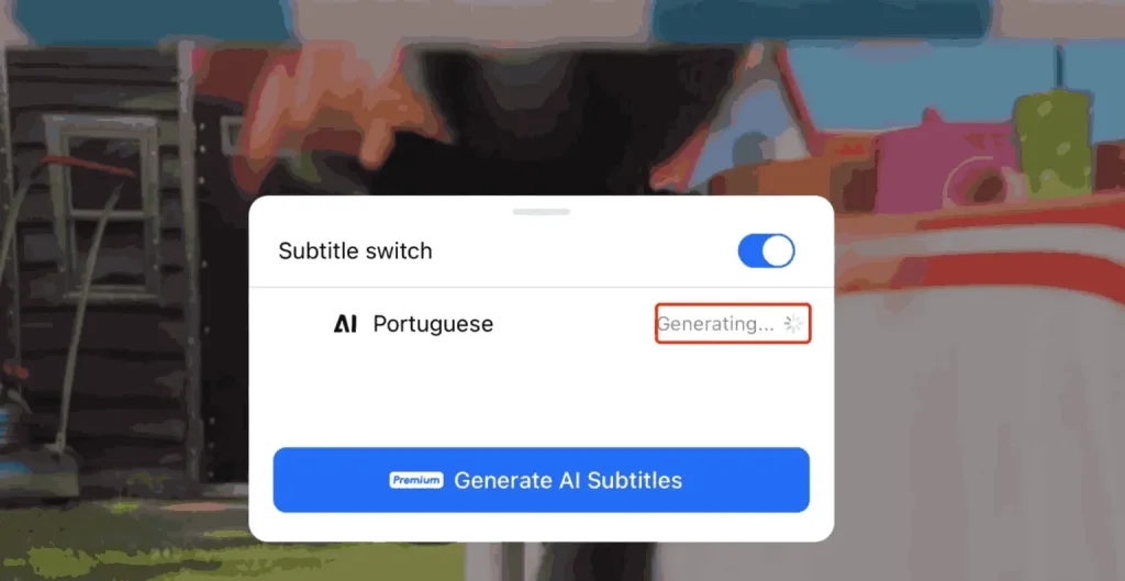 add subtitle with terabox